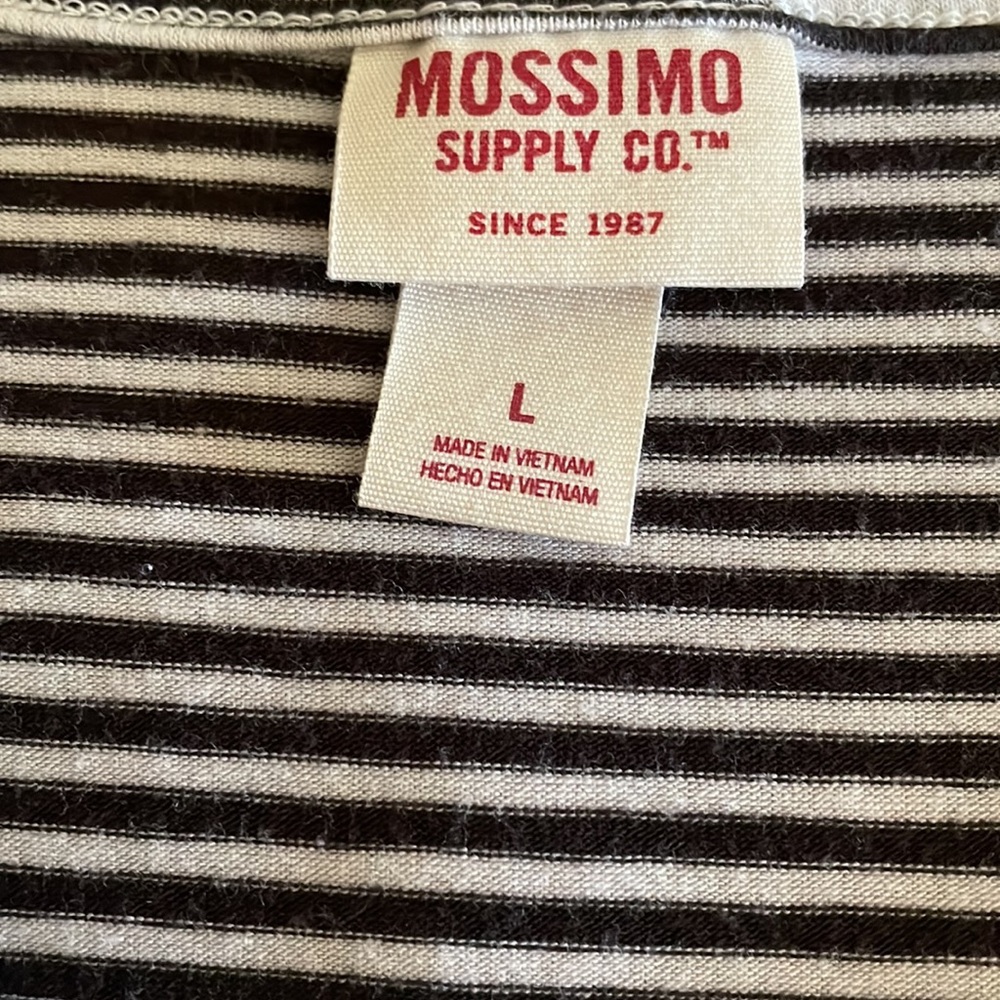Mossimo Supply Company racer back tank dress/swimsuit coverup, size Large - Picture 8 of 8